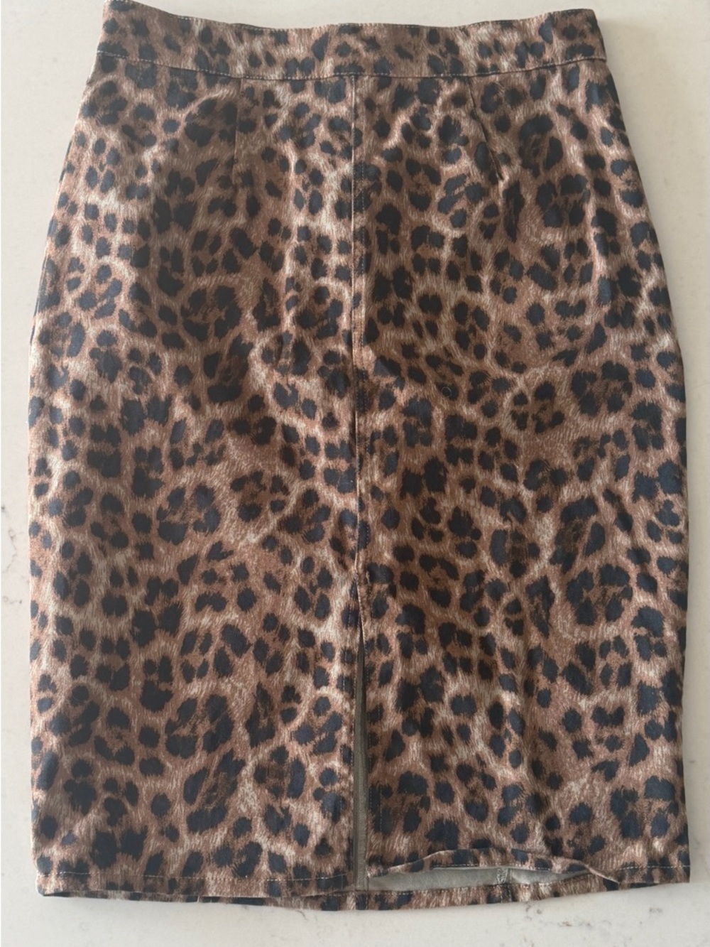 Miaou Leopard Print Pencil Skirt